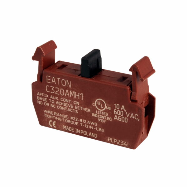 SINGLE POLE AUXILIARY CONTACT