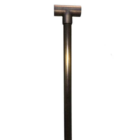 18inch Brass T Head Post