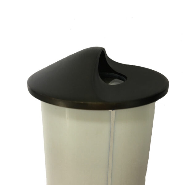 Brass Half Moon Well Light