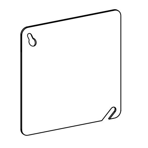 4S STEEL BLANK COVER