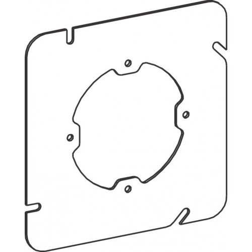 5S FLAT STEEL PLASTER RING