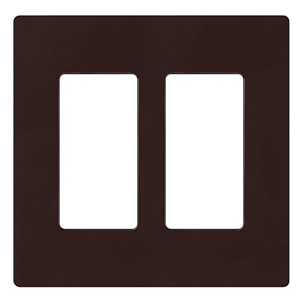 CLARO 2-GANG WALLPLATE