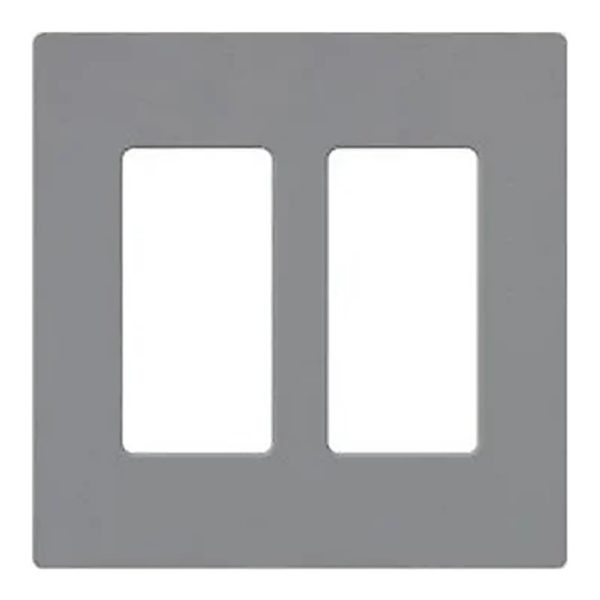 CLARO 2-GANG WALLPLATE