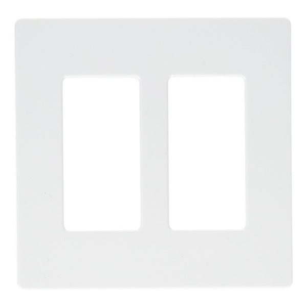 CLARO 2-GANG WALLPLATE
