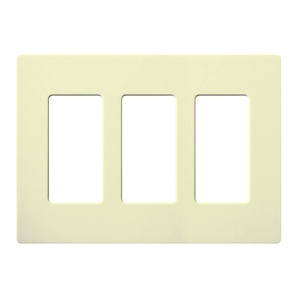 CLARO 3-GANG WALLPLATE