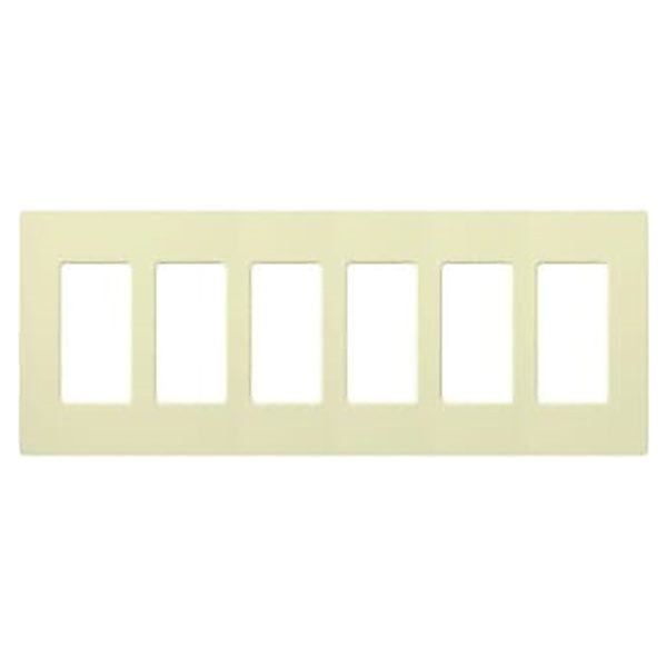 CLARO 6-GANG WALLPLATE