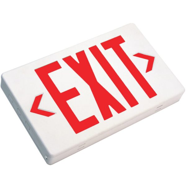EXIT SIGN GRN WHT DUAL CIRCUIT