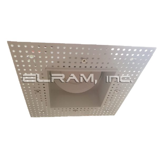 4" Square Trimless Smooth Mu