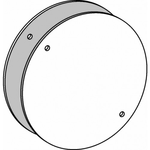 4'''' ROUND BELL BLANK TP7158