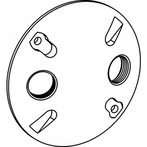 4'''' ROUND W/P COVER 2 1/2'''