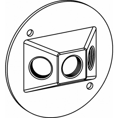 4'''' ROUND W/P COVER 3 1/2'''