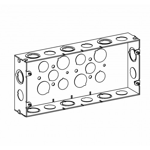 4-GANG WELDED SWITCH BOX