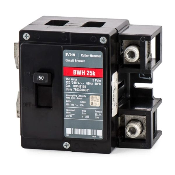 BW MAIN BRKR 150A/2 POLE KIT