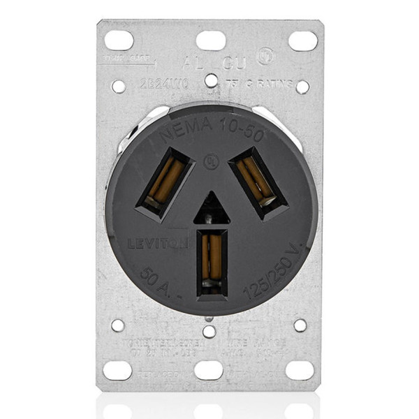 50A 125/250V 3P 3W REC 32B-BOX