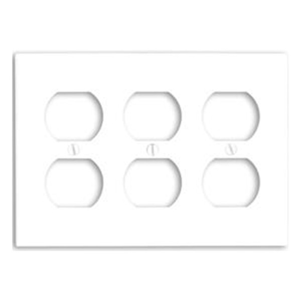 P83-W 3G PLUG PLATE WHITE